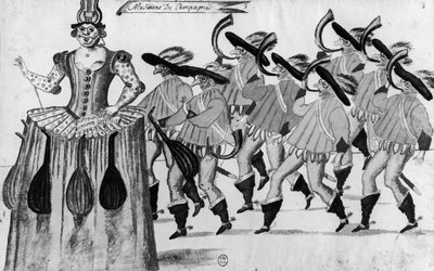 Les Fees des Forets de Saint Germain Danced at the Louvre, 11th February 1625 by French School